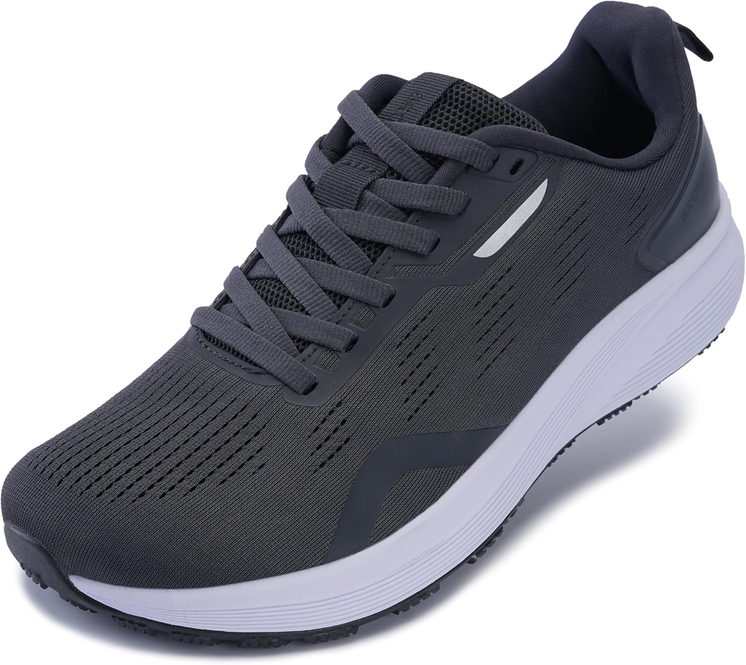 BRONAX Men's Wide Toe Box Running Shoes for Comfort and Stability