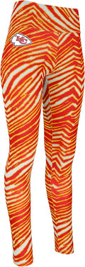 Zubaz NFL Women's Full Length High Waist Leggings for Fans