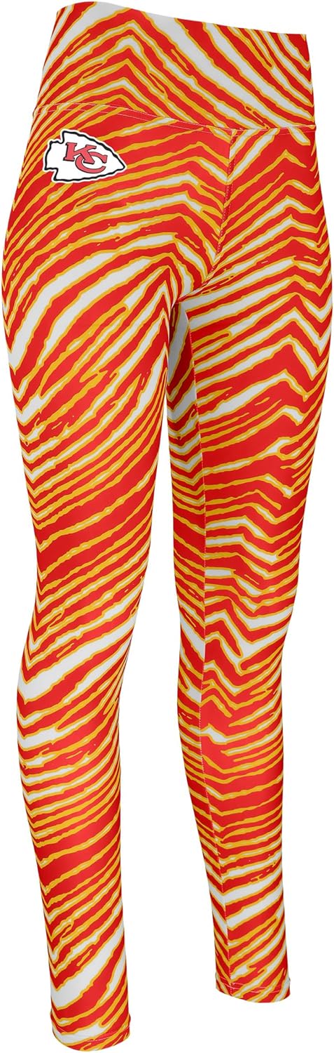 Zubaz NFL Women's Full Length High Waist Leggings for Fans