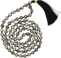 Amazing Gemstone Crystal Mala Beads - 108 Prayer Beads (Style K48F)