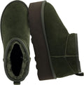 Cozy CUSHIONAIRE Hippy Women's Ankle Boots with Platform Style
