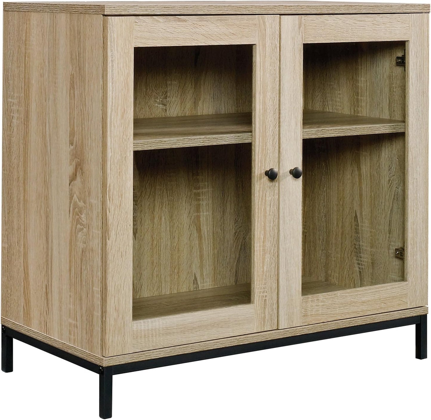 Organize Stylishly: Sauder Display Cabinet, TV up to 32
