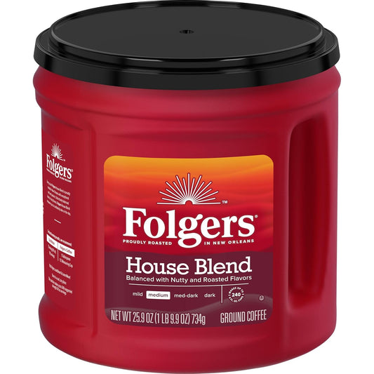 Folgers Coffeehouse Blend - Rich Medium Dark Roast