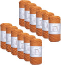 3mm Single Strand Macrame Cord 12 Skeins (300 ft each) - Natural