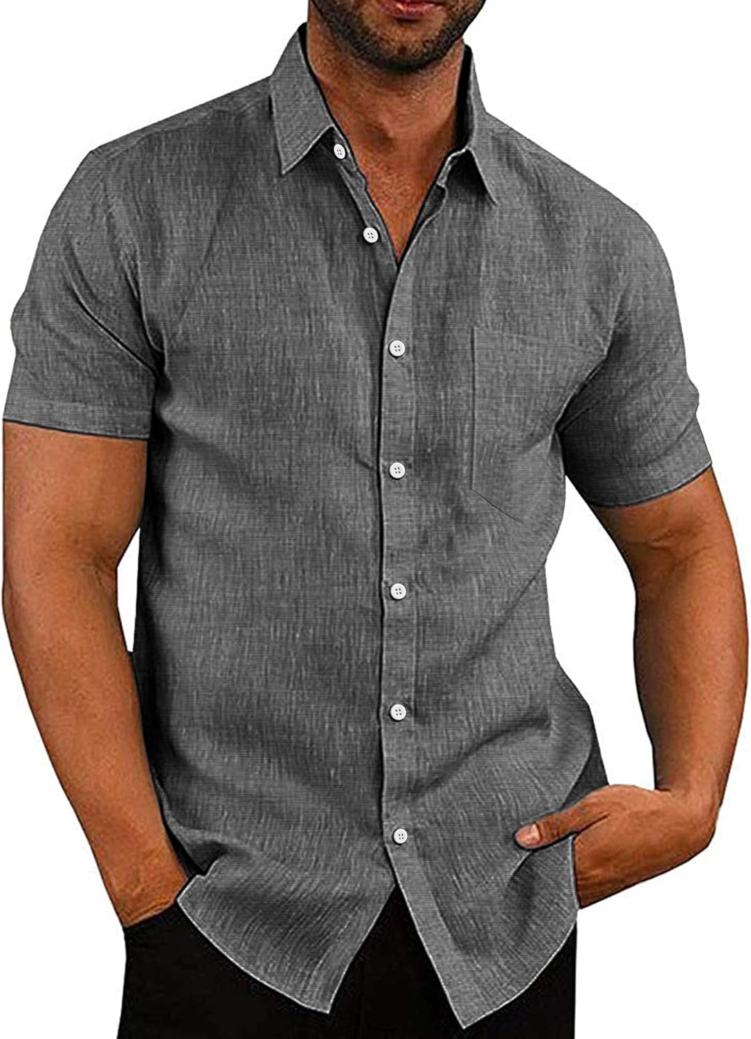 COOFANDY Men's Casual Button Down Shirts for Summer Style