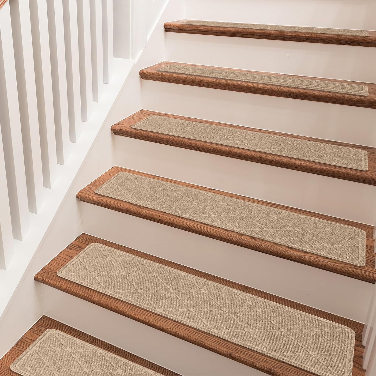 Stair Treads Non Slip for Wooden Steps Indoor - 15 Pack