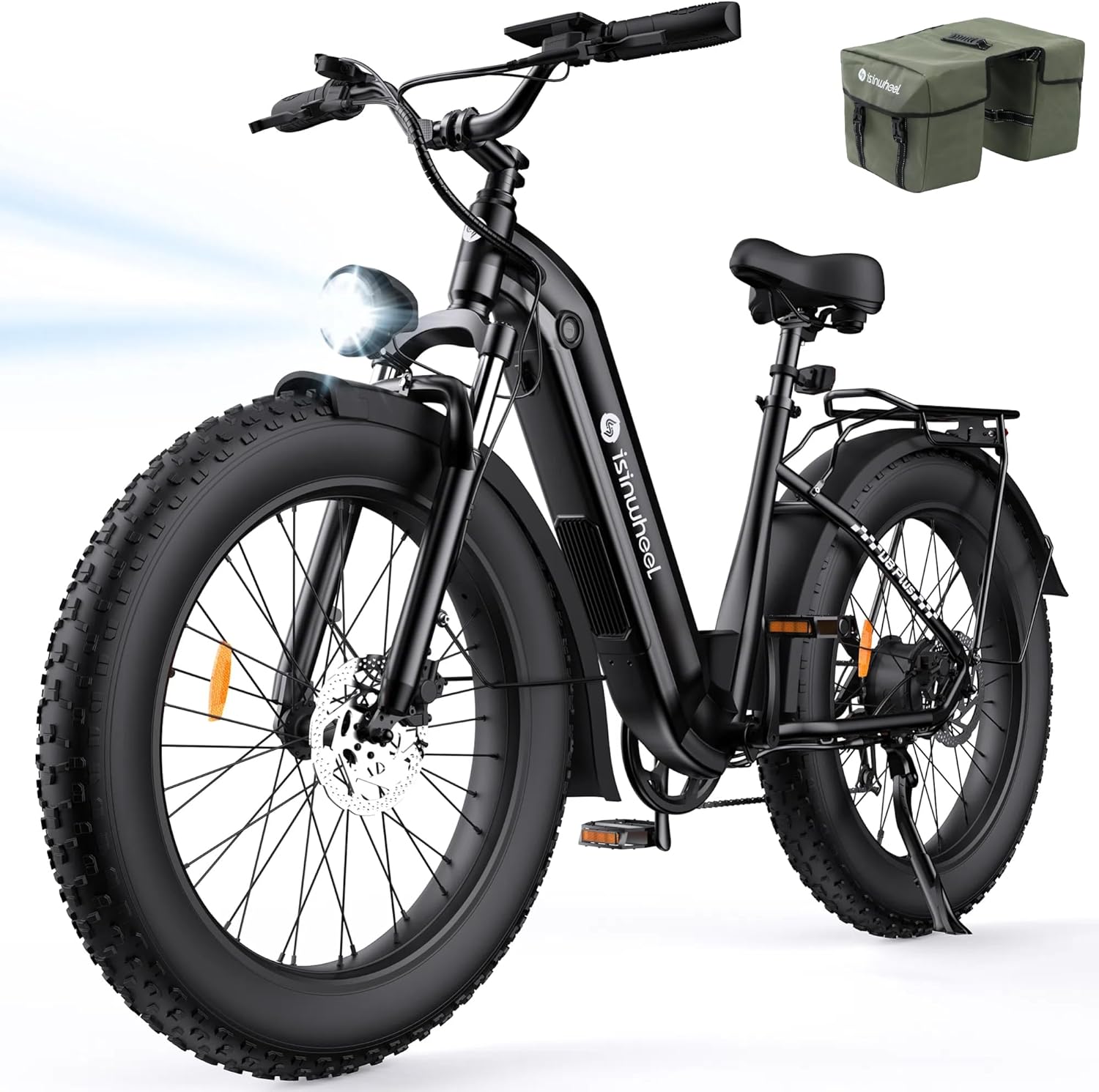 U8 Plus Electric Bike for Adults with 1500W Peak Motor