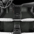 Car Floor Mat Black Green Compatible with 99% Models - Custom Fit