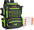 Bait Boss 43L Fishing Tackle Backpack with Rod Holders - Large Pack