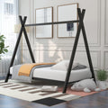 Montessori Metal House Bed - No Box Spring Needed!