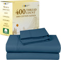 California Design Den Queen Sheet Set - Soft 400 TC Sateen