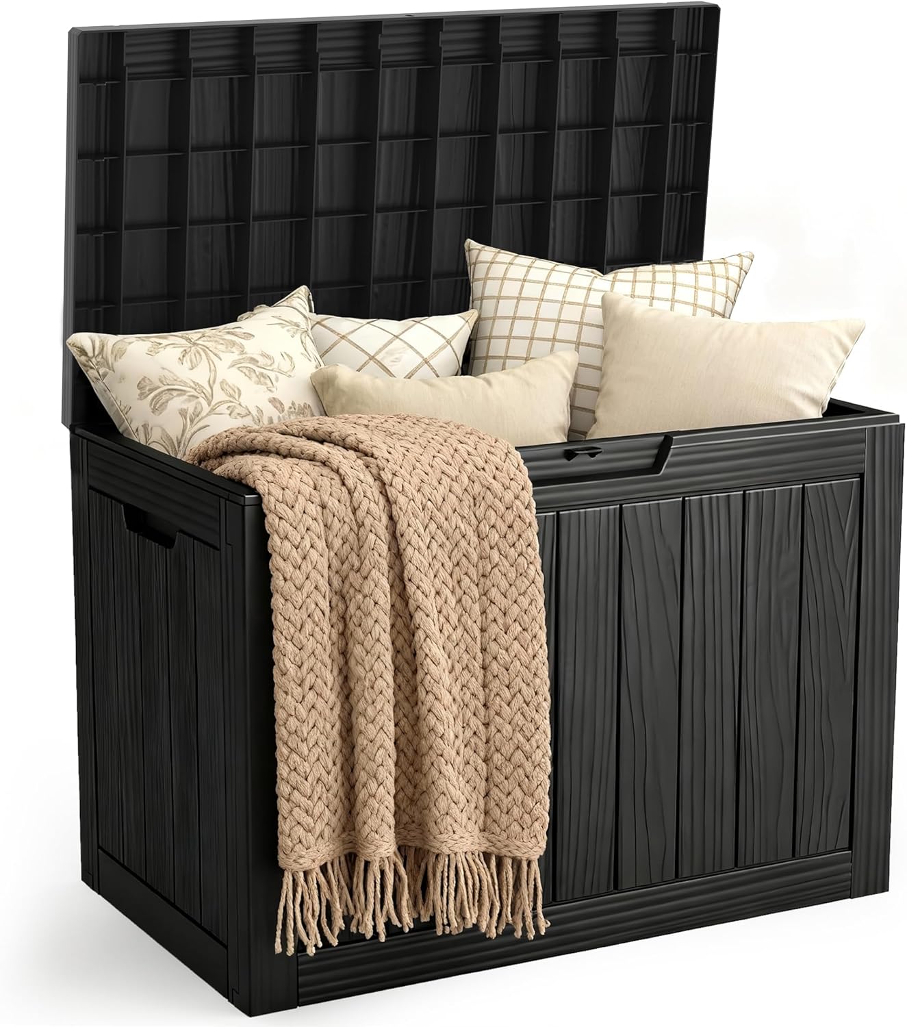 Outdoor Storage Deck Box - 45 Gallon Waterproof Solution