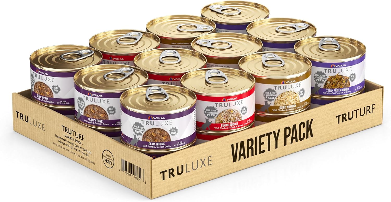 Weruva TruLuxe Cat Food Variety Pack - Gourmet Wet Cat Meals