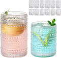 Vintage Glassware Drinking Glasses Set of 12 for All Occasions