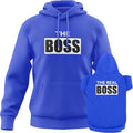 Matching Hoodies for Dogs and Humans The Boss The Real Boss - Soft is