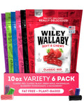 Wiley Wallaby Licorice Variety Pack 10 oz - Soft, Vegan Treat