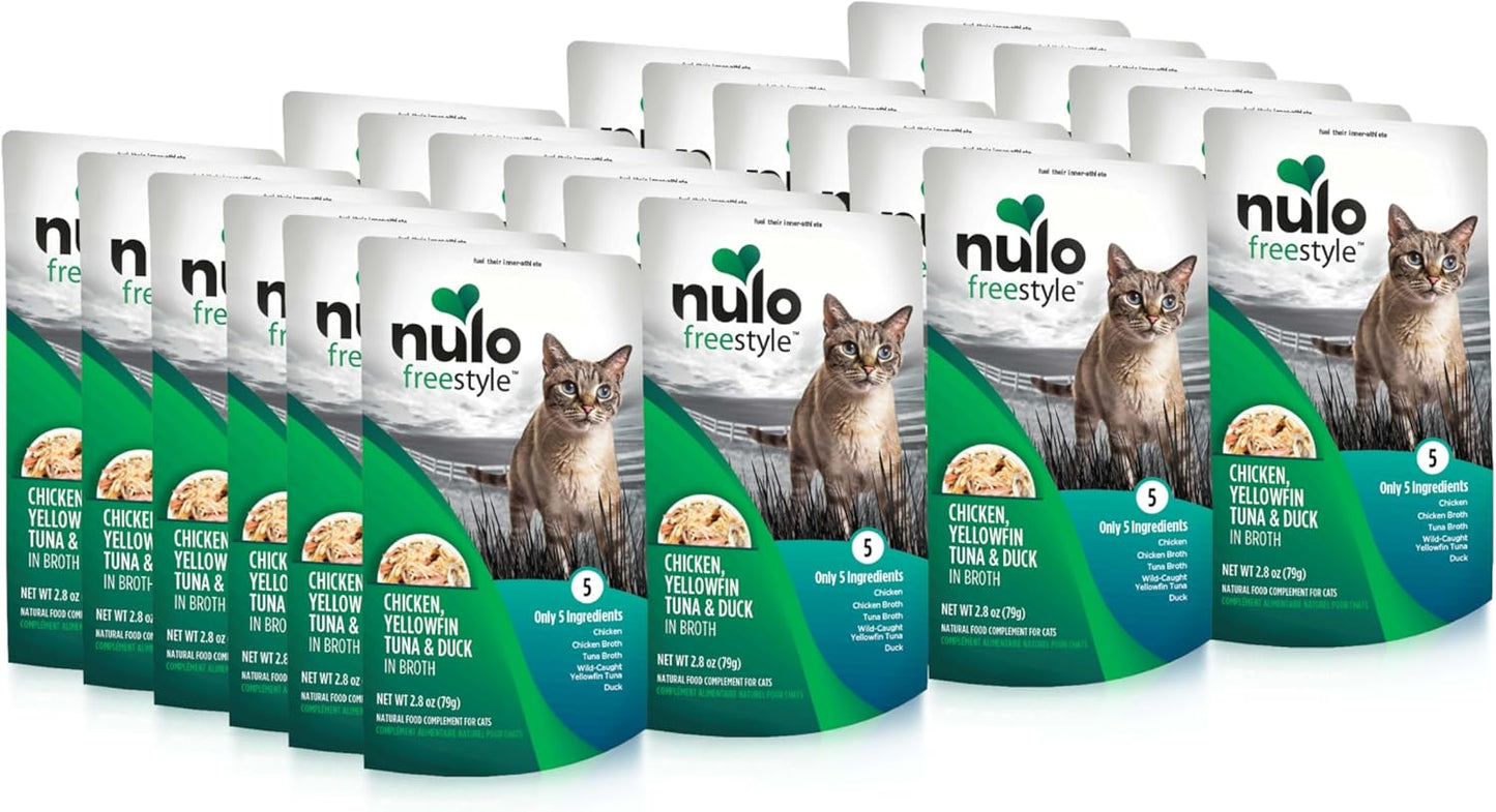Nulo Freestyle Cat & Kitten Wet Food Pouch for Healthy Cats