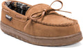 MUK LUKS Men's Paul Slipper - Cow Suede Upper Comfort