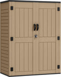 YITAHOME 59 Cuft Outdoor Tall Storage Shed - Vertical Waterproof