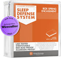 Box Spring Encasement Zippered Twin XL - Bed Bug Dust Mite Protection