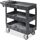 Dryser Utility Cart with Wheels 40 in x 17 in - Heavy Duty 550 lb