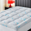 Mattress Topper Full Size Viscose from Bamboo - Extra Thick Comfort