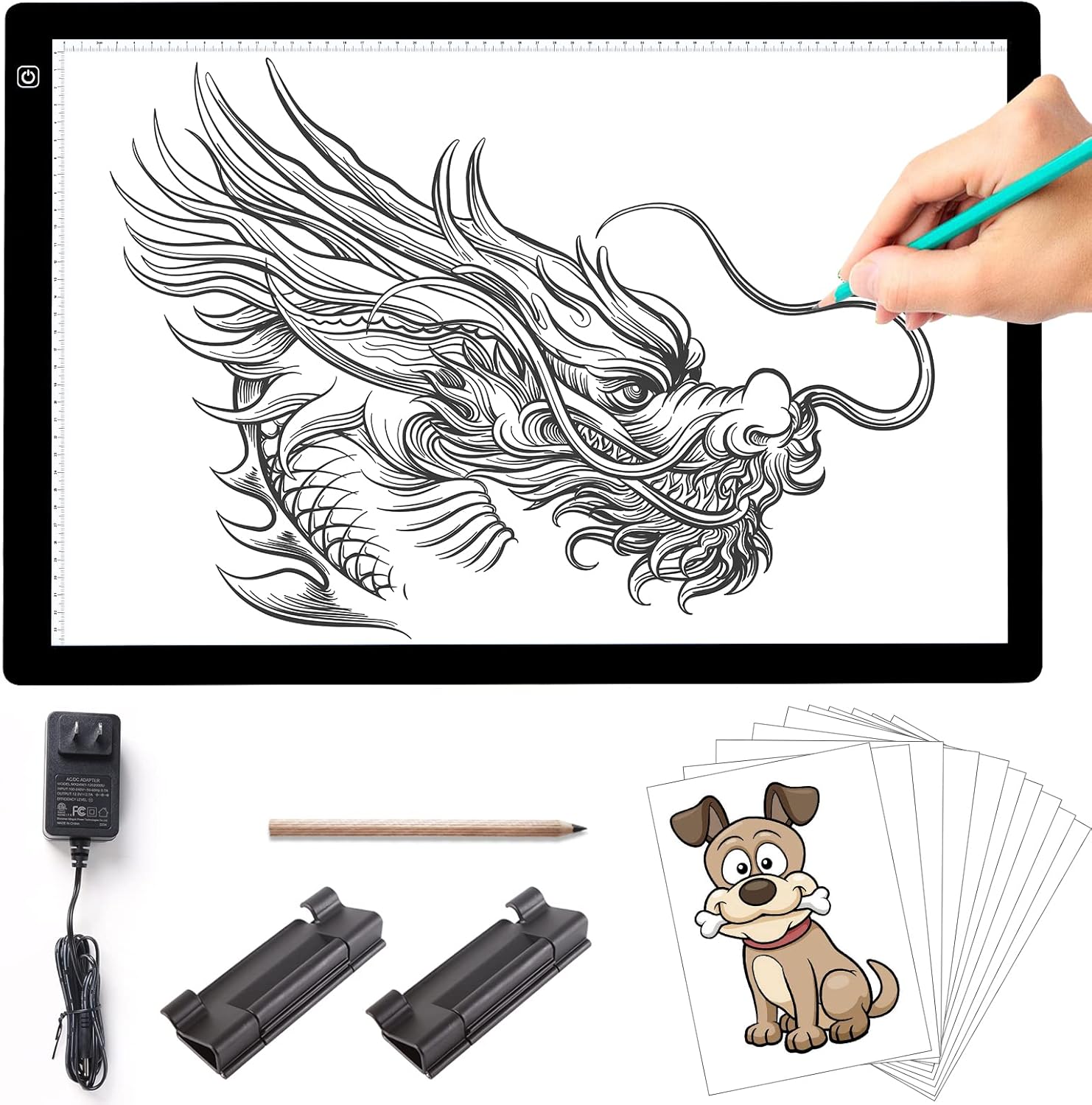 TOHETO A2 Artist Tracing Light Pad for Diamond Painting & More