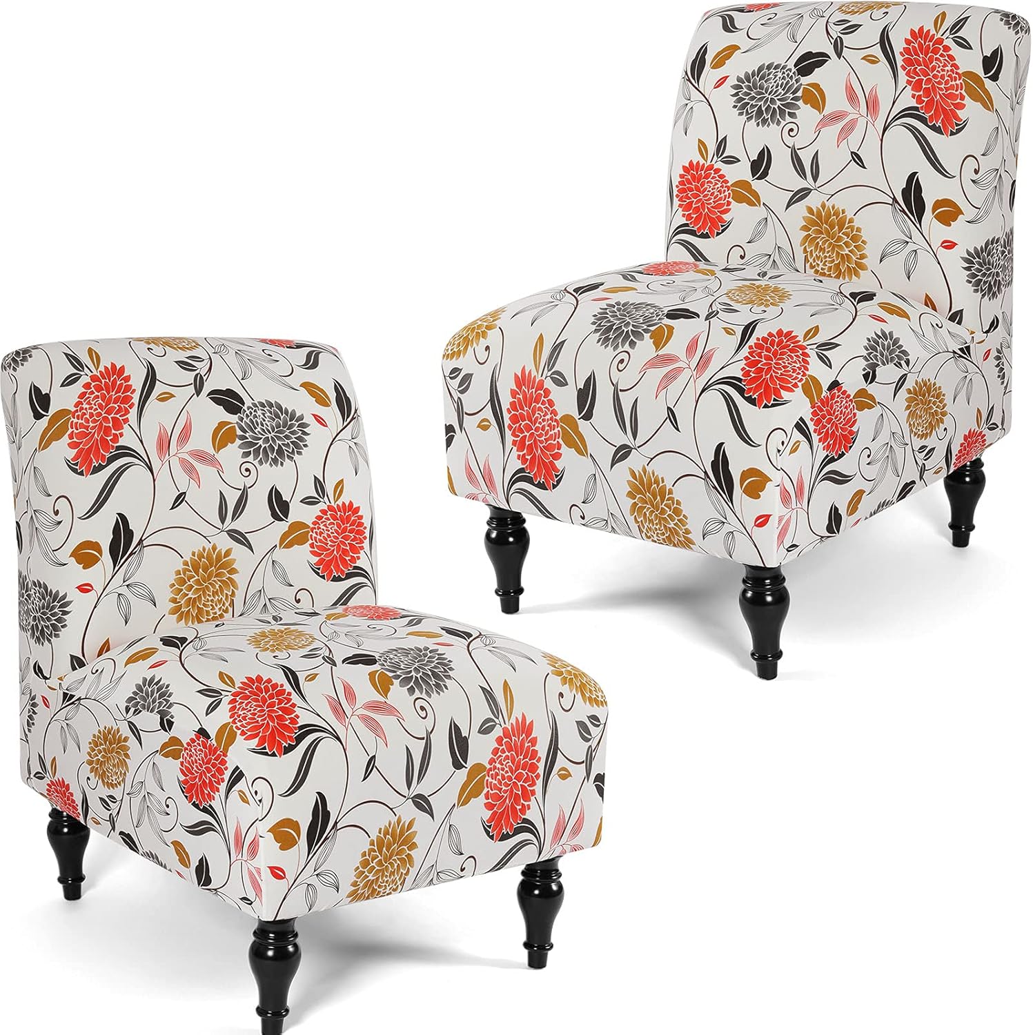Liykimt Armless Accent Chair Cover Slipcover for Stylish Protection