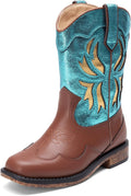 Toddler Cowboy Boots for Girls and Boys - Square Toe Mid Calf Style