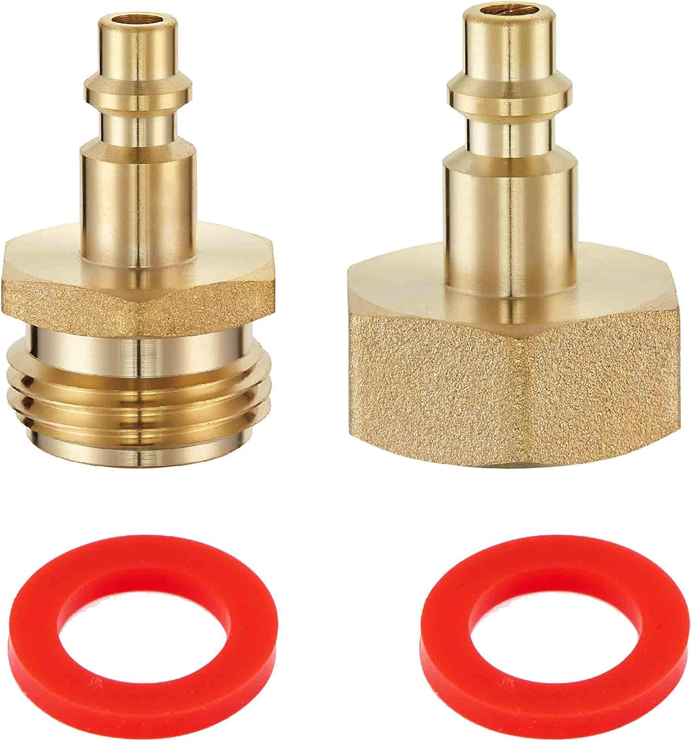 Lead-Free Brass Winterize Sprinkler Adapter: RV/Camper Blow Out