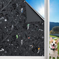 Blackout Window Film 100% Light Blocking - Removable Static Cling
