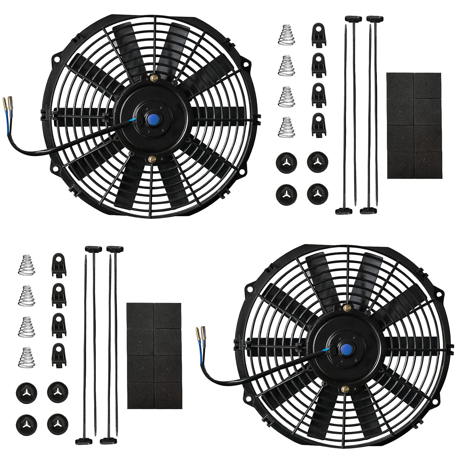 MuHize Electric Radiator Cooling Fan for High Performance Engines