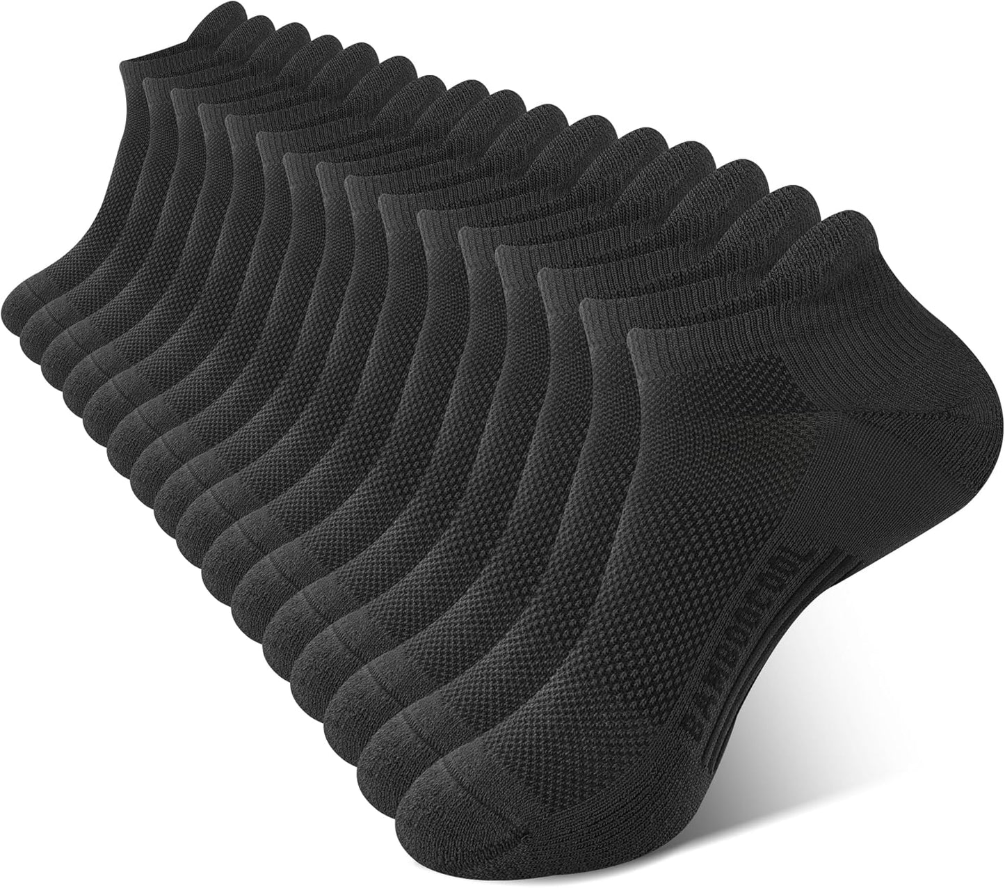 Bamboo Cool Men's Ankle Socks for Running and Athletic Use