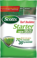 Scotts Turf Builder Starter Fertilizer for New Grass - Fast Thick