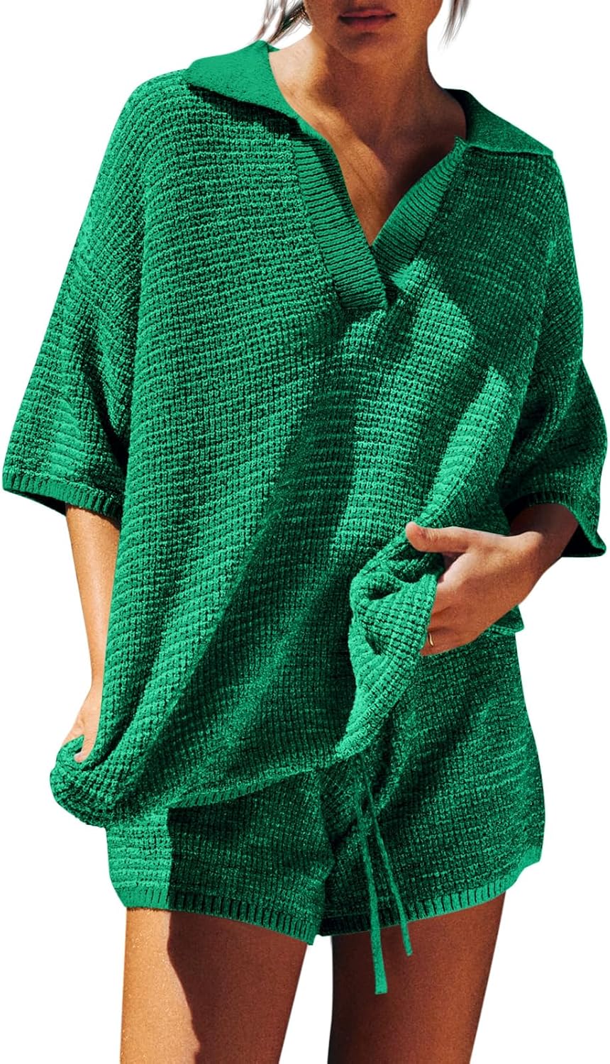 Tankaneo Womens Sweater Set 2 Piece Outfits for Cozy Days