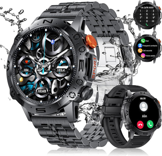 ESFOE Military Smart Watch | Answer Calls | AMOLED Display