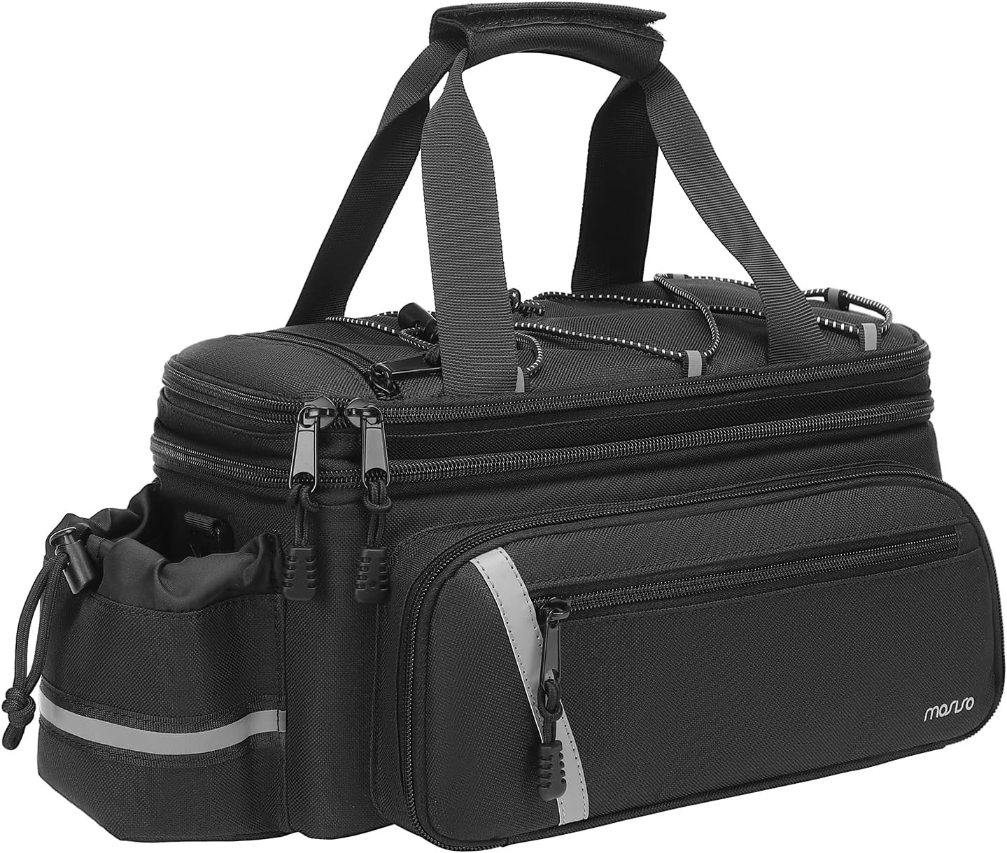 MOSISO Bike Rack Bag with Rain Cover for Cycling Adventures
