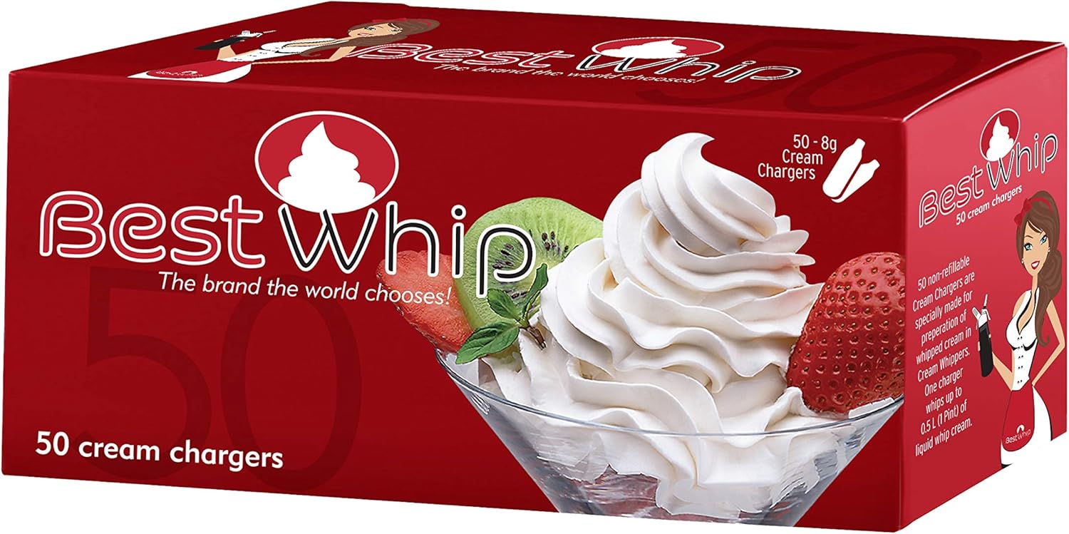 Best Whip N20 Chargers, 100 Count: Fluffier Treats!