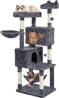 Extra Large Cat Tree with 2 Perches 2 Condos - Multi-Level Cat Tower