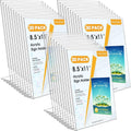 Acrylic Sign Holder 8.5 x 11 30 Pack - Stable Slant Desktop Display