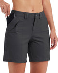 Willit Women's Golf Hiking Shorts 7ft Quick Dry Athletic Shorts size