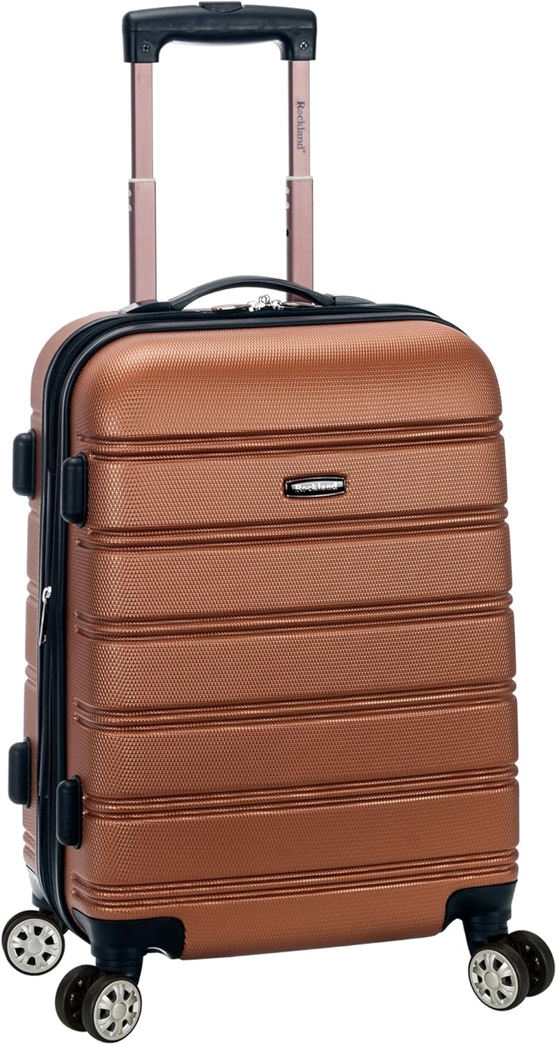 Rockland Melbourne Hardside Expandable Spinner Wheel Luggage