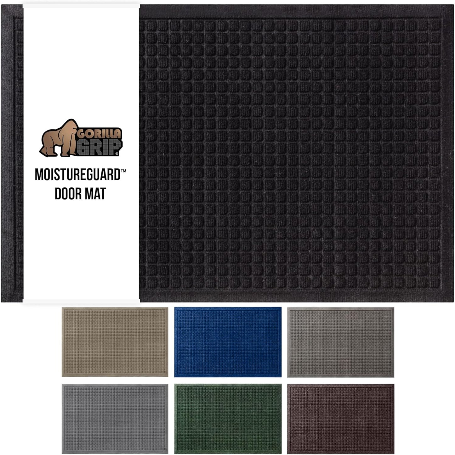 GORILLA GRIP Ultra Absorbent Moisture Guard Doormat for Home