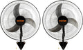 Wall Mount Fan 20 in Oscillating High Velocity - Powerful Airflow