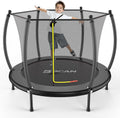 60 in/55 in Mini Trampoline for Kids with Enclosure Net - Safe