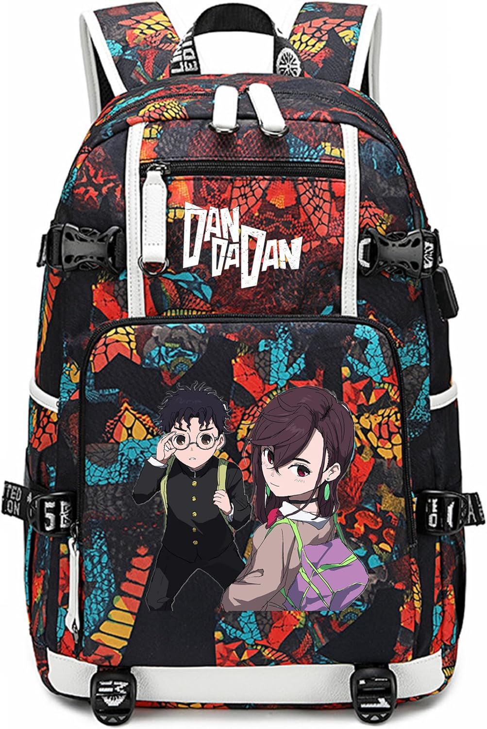 Anime DanDaDan Backpack Daypack for Students and Laptops