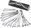 DURATECH Combination Wrench Set SAE 15-Piece - Durable CR-V Kit