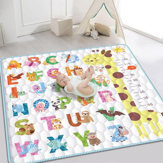 Teekdeer Giraffe Height Gauge Baby Play Mat