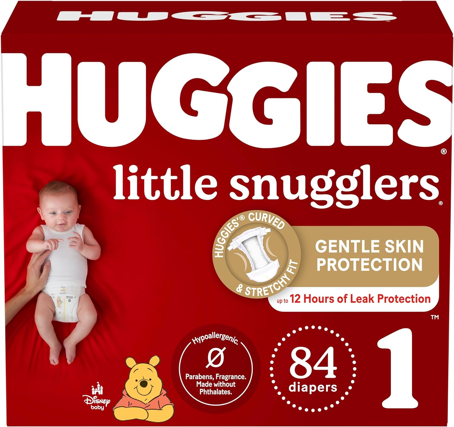 Huggies Little Snugglers Newborn Diapers - Gentle Care for Your Baby