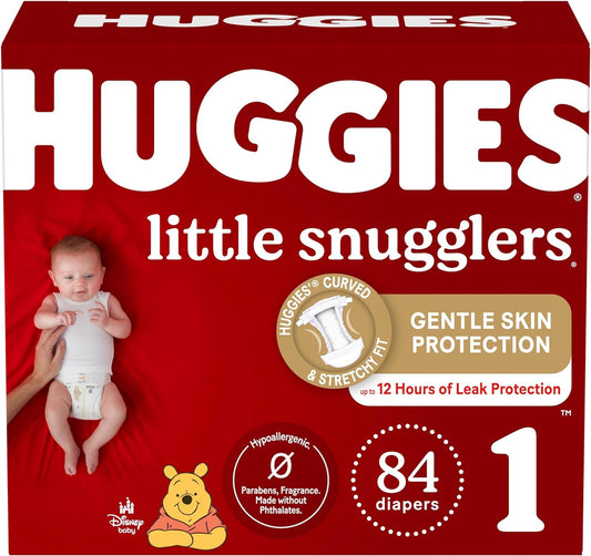 Huggies Little Snugglers Newborn Diapers - Gentle Care for Your Baby